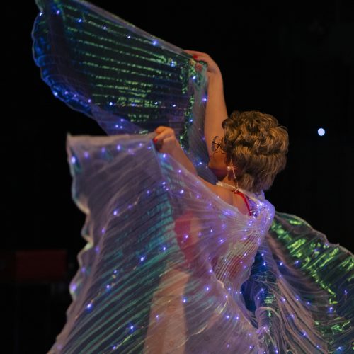 Obra de teatro Florenzia con Almudena Casado