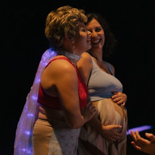 Obra de teatro Florenzia con Almudena Casado