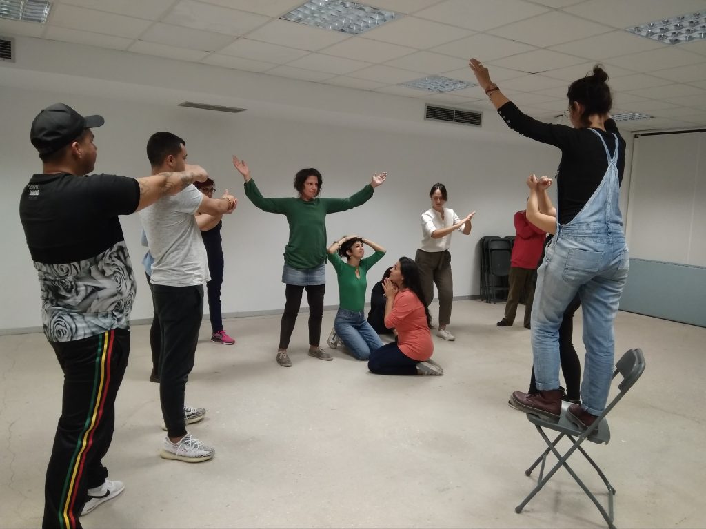 Teatro social con Almudena Casado actriz